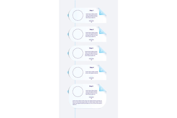 Blank Fold Vector Infographic Template: Strategic Design for Complex Narratives