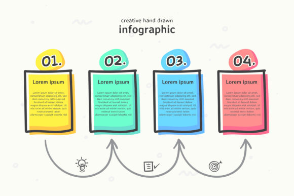 The Strategic Value of Hand Drawn Infographic with Icon Concept Assets in Modern Digital Design