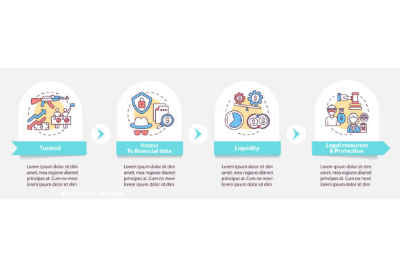 Visualizing Global Stock Market Challenges: A Guide to Using Vector Infographic Templates