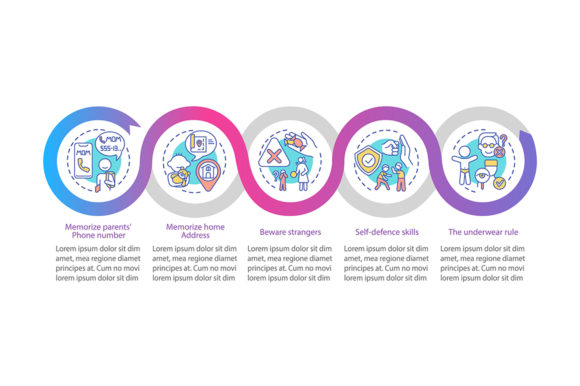 Visualizing Safety: How Parental Care Vector Infographics Transform Child Protection Education