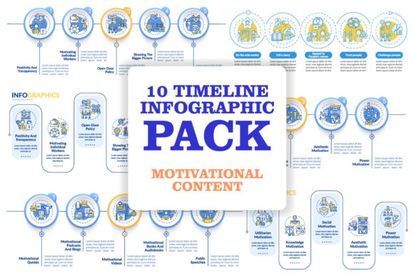 Visualizing Success: How Motivation Vector Infographic Templates Transform Complex Ideas