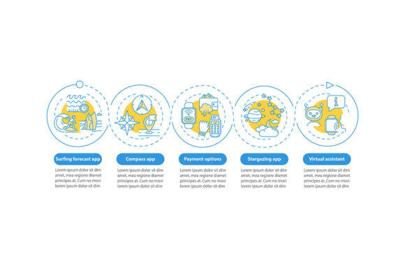 Visualizing Wearable Tech: Leveraging Smartwatch Attributes Vector Infographics for Modern Design